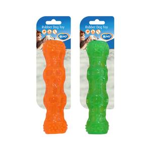 1714506-squeaker-stick-duvoplus-tpr-orange-green-28x5x5-cm