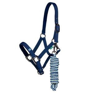 dhhx11-vrkb-co-halter-and-lead-rope-set-amigo-newmarket-witney-navy