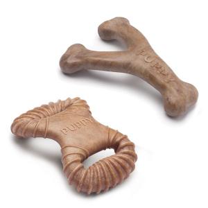 cy0386-puppy-chew-toy-benebone-dental-chew-wishbone-bacon-brown-one-size