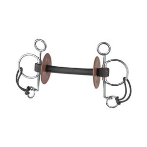 6537800-125-extra-soft-pelham-for-horses-beris-silver-black-brown