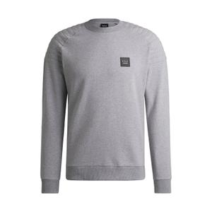 b6m1203-041-padded-round-neck-sweater-for-women-boss-equestrian-lex-grey-blend