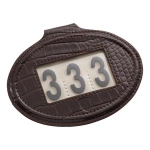 st-bc-bo-md-pn-equestrian-number-holder-pin-by-wilton-medium-brown-croco-lacquer-medium-10-5x13-5-cm