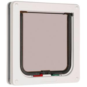 80859-4-way-cat-flap-kerbl-cat-mate-white-brown-beige-grey-one-size