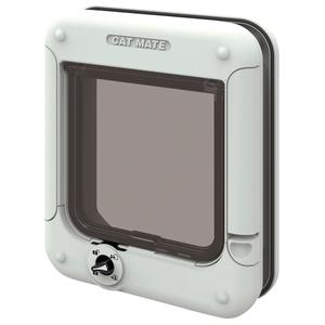 80871-4-way-cat-flap-kerbl-cat-mate-white-197x246-mm