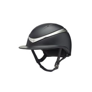 owehwpgbkpmedium-riding-helmet-large-peak-glossy-charles-owen-halo-luxe-black-platinum-55-58-cm