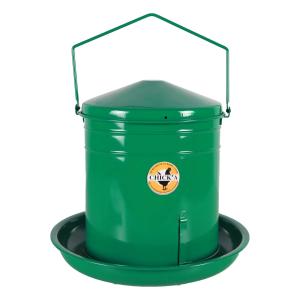 503110-enamelled-rack-and-pinion-poultry-feeder-chick-a-green-10-l