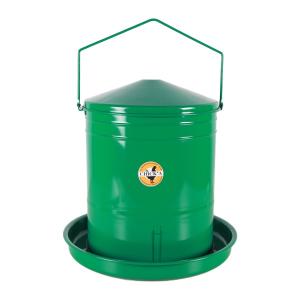 503120-enamelled-rack-and-pinion-poultry-feeder-chick-a-green-20-l