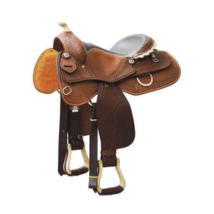 se00523-brown-saddle-for-horse-958-90-denver-reiner-rawhide-brown