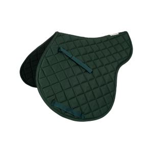 ss00010a-huntergreen-classic-shaped-saddle-pad-for-horse-derby-huntergreen-full