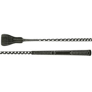 dob04270bkwh-3-riding-whip-dobert-black-white-65-cm