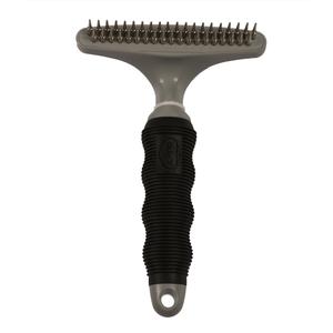 10053-anti-knot-dog-comb-20-pins-duvoplus-black-grey-16-5x11x4-5-cm
