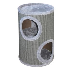 431-431061-cat-scratching-post-ebi-trend-dome-everlast-tower-grey-37x37x56-cm