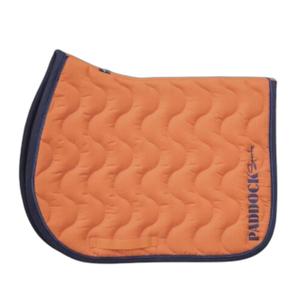 204792227-saddle-pad-for-horses-ekkia-wavy-orange-navy-horse