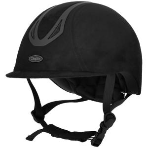 911542200-riding-helmet-for-women-choplin-aero-velvet-matte-black