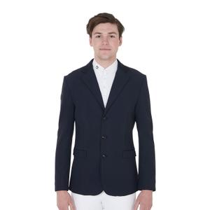 et06101-navy-three-button-competition-jacket-equestro-navy