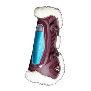 eshoflmas-front-tendon-boots-for-horses-equick-eshock-fluffy-brown