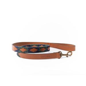 langt115-dog-leash-estosa-adelina-navy-green-115-cm
