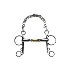 6046621-pelham-for-horse-feeling-anatomic-silver-gold