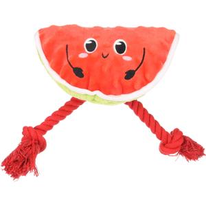 523562-dog-toy-with-rope-flamingo-bubto-melon-d-eau-green-red-white-17x10x20-cm