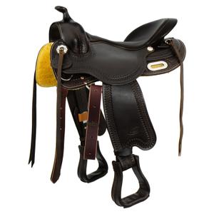 fmw5b-leather-saddle-for-horse-freemax-arabian-dark-brown