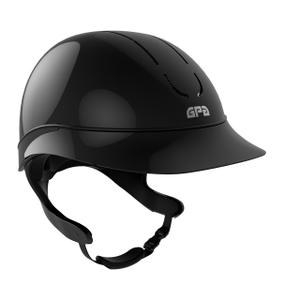 gpagsatlssbkbk52-riding-helmet-gpa-global-speed-air-tls-shiny-black-black