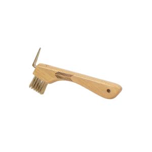 82157-05-horse-hoof-pick-with-metal-bristles-grooming-deluxe-brown-one-size