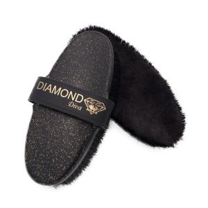 16110078-horse-brush-haas-diamond-diva-black-one-size