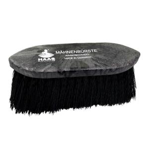 16110082-horse-brush-haas-manebrush-black-8-cm