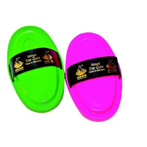 haa50880-plastic-curry-comb-haas-der-gute-green-pink-one-size