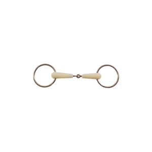 mo00310-single-horse-bit-happy-mouth-gold-beige