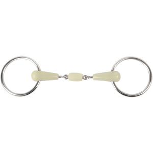 41104109-2-rings-bit-for-double-break-horse-harry-s-horse-apple-18-mm-silver-beige