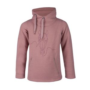 590715-511-girl-riding-sweatshirt-red-horse-cozy-511-garnet-rose