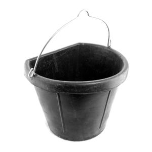 va00807-rubber-stable-bucket-with-handle-kanguro-black-one-size