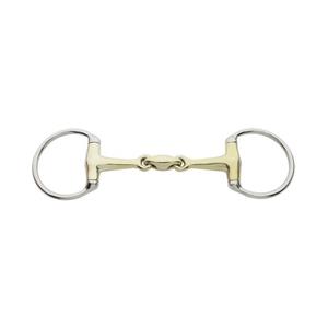 0702121-olive-bit-for-horse-with-double-break-kavalkade-kavalbit-12-mm-golden