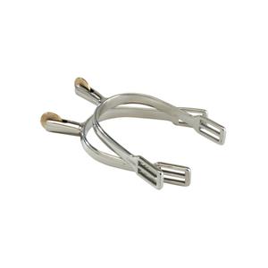840304-women-s-dressage-spurs-korsteel-smooth-rowell-silver-30-mm