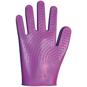 600506-violet-double-grip-rubber-grooming-gloves-kris-purple-one-size