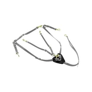 lk3036-silver-biothane-hunting-collar-with-martingale-for-horse-lakota-silver-one-size