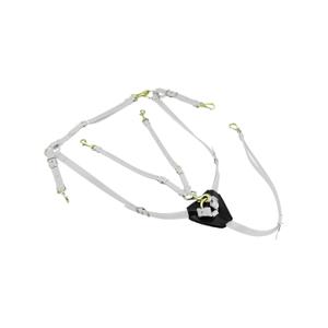 lk3036-white-biothane-hunting-collar-with-martingale-for-horse-lakota-white-one-size
