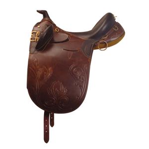 se00251-brown-dressage-saddle-for-horse-with-horn-lakota-aussie-brown