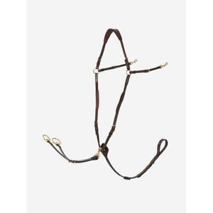 it02646-hunting-collar-for-horse-lemieux-havana-havana-brass
