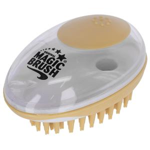 80134-kerbl-bath-brush-magicbrush-transparent-golden-11-5x7-5-cm