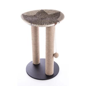 3001939-cat-tree-martin-sellier-perchoir-etoile-beige-66-cm