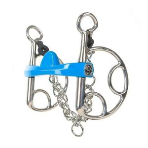 590172130-mors-espagnol-pour-cheval-flexi-demi-lune-metalab-argente-bleu-130-mm
