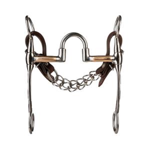 mo00876-western-snaffle-bit-for-horse-with-copper-covered-bars-and-medium-engraved-joints-metalab-bf-silver-13-cm