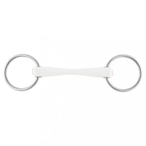 640821120-two-ring-snaffle-bit-nathe-white-120-mm
