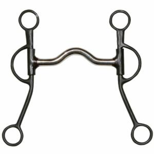 1642899-99999-horse-bridle-bit-with-medium-tongue-passage-natowa-black-one-size