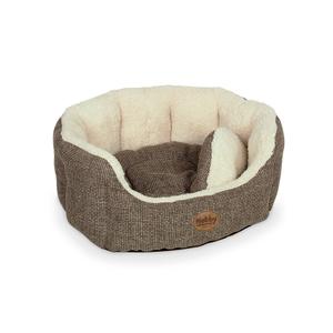 71749-oval-dog-bed-nobby-pet-alba-brown-55x50x21-cm