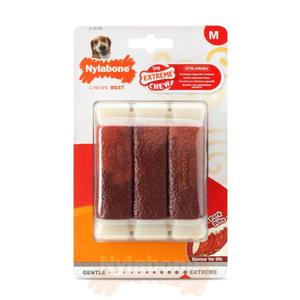983710eu-dog-toy-nylabone-extreme-chew-pork-ribs-m-brown-m