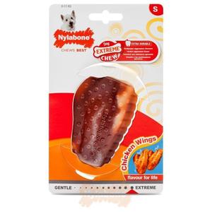 983717eu-dog-toy-nylabone-extreme-chew-chicken-wing-s-brown-s