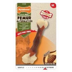 983743eu-dog-toy-nylabone-extreme-chew-femur-beef-flavour-m-brown-m